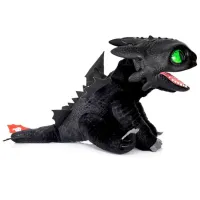 Интерактивная игрушка Real FX How to Train Your Dragon Toothless Puppetronic HTTYD100101 6+ / Зелёный Черный photo 3