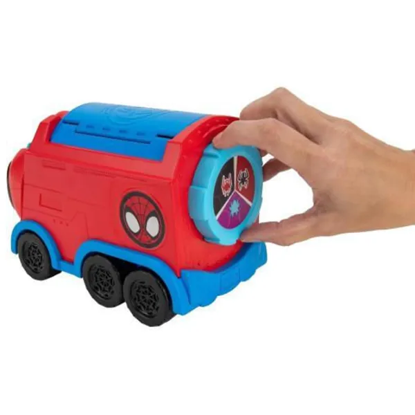 Машинка Hasbro Web Spinning Hauler SNF0081  / / Синий Красный photo 5