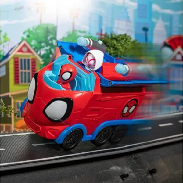 Машинка Hasbro Web Spinning Hauler SNF0081  / / Синий Красный photo 6