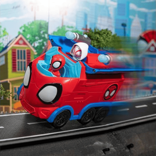 Машинка Hasbro Web Spinning Hauler SNF0081  / / Синий Красный photo 6