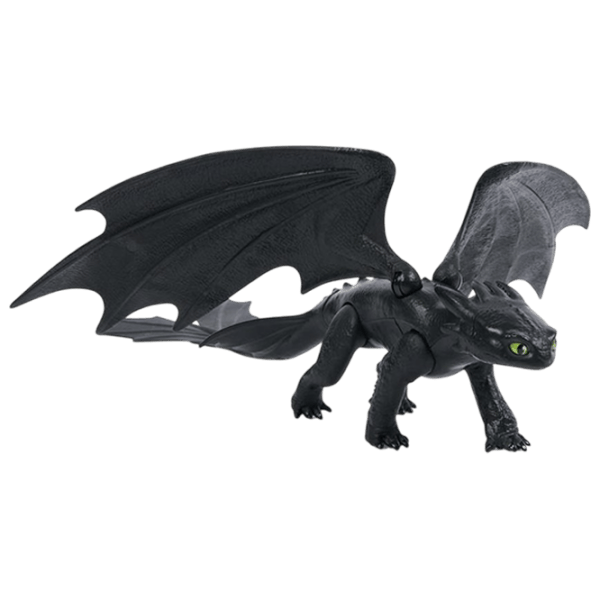 Figurină Spin Master How to Train Your Dragon Toothless 4+ / Black photo 1