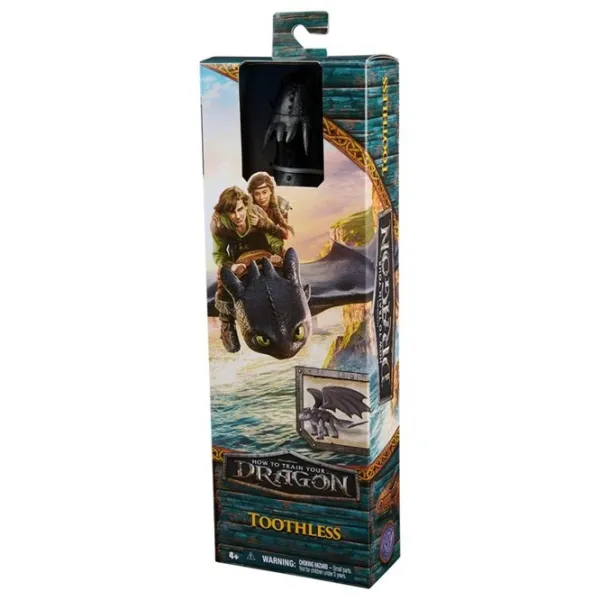 Figurină Spin Master How to Train Your Dragon Toothless 4+ / Black photo 7