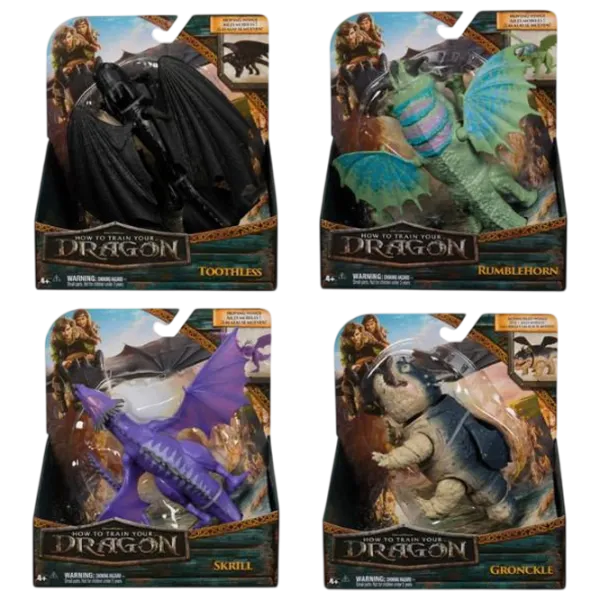 Figurină Spin Master How to Train Your Dragon Small Dragons 4+ / Multicolor photo 1