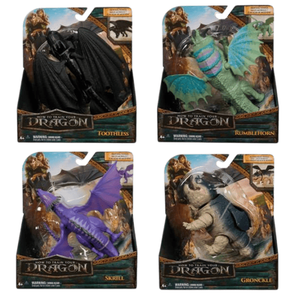 Figurină Spin Master How to Train Your Dragon Small Dragons 4+ / Multicolor photo 1