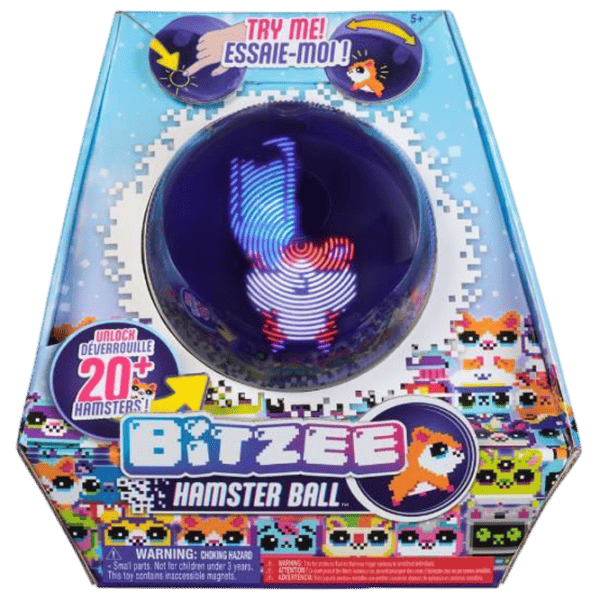 Интерактивная игрушка Spin Master Bitzee Hamster 6072283 5+ / Разноцветный Фиолетовый photo 1