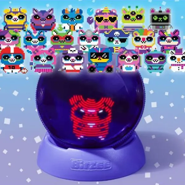 Интерактивная игрушка Spin Master Bitzee Hamster 6072283 5+ / Разноцветный Фиолетовый photo 3