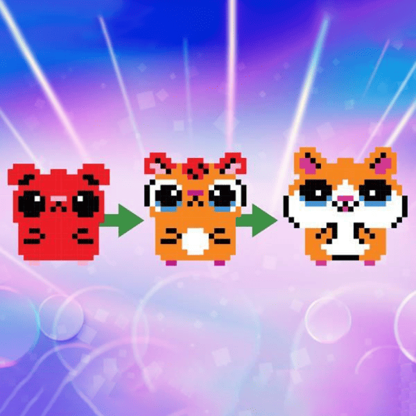Интерактивная игрушка Spin Master Bitzee Hamster 6072283 5+ / Разноцветный Фиолетовый photo 4