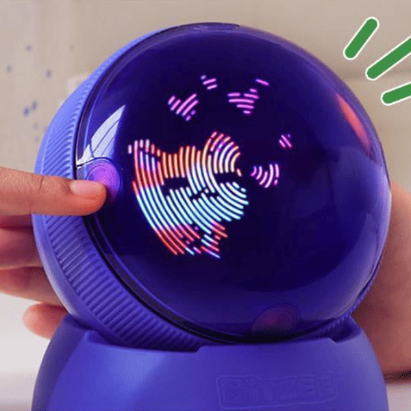 Интерактивная игрушка Spin Master Bitzee Hamster 6072283 5+ / Разноцветный Фиолетовый photo 7