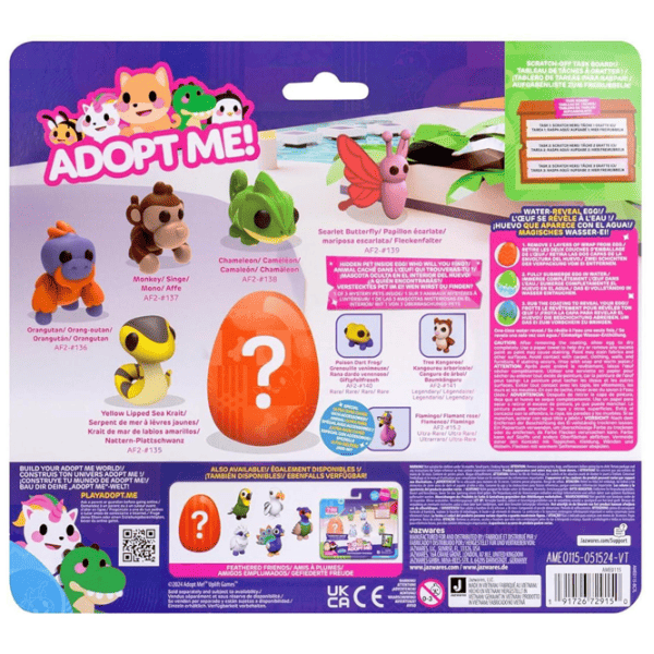 Jucărie interactivă Roblox Adopt Me! Pets Multipack AME0017-6 6+ / Multicolor Multicolor photo 4