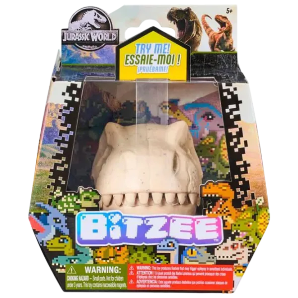 Интерактивная игрушка Spin Master Bitzee Jurassic World 6074096 5+ / Разноцветный Бежевый photo 1