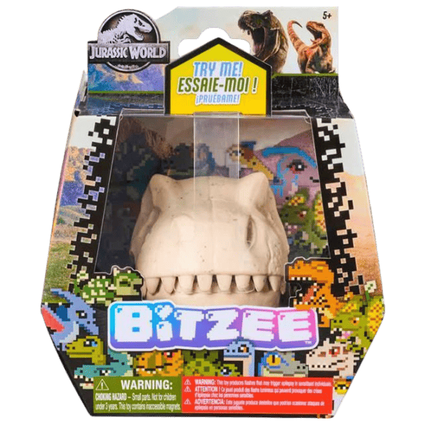 Интерактивная игрушка Spin Master Bitzee Jurassic World 6074096 5+ / Разноцветный Бежевый photo 1
