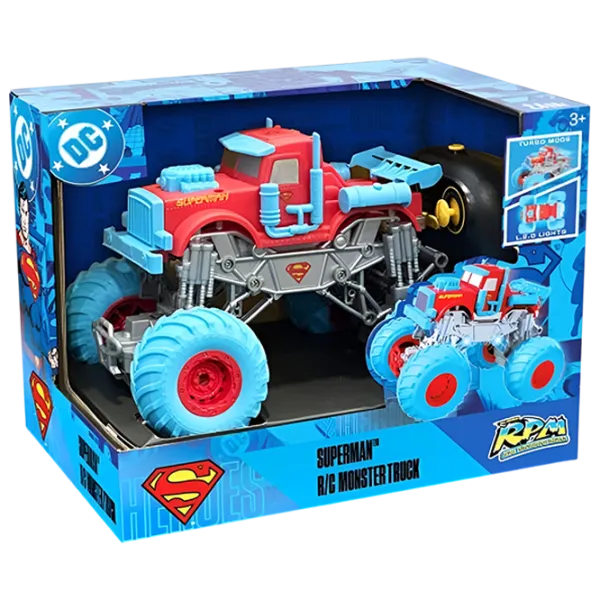 Машинка Spin Master Superman Monster Truck DC30117  / / Синий Красный photo 1