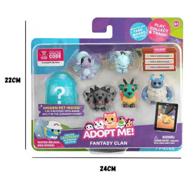 Set jucării Roblox Adopt Me! Pets Multipack AME0017-3 6+ / Multicolor Multicolor photo 3