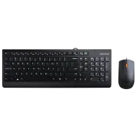 Клавиатура и Мышь Lenovo Essential  Проводная / Черный