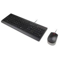 Клавиатура и Мышь Lenovo Essential Проводная / Черный photo 2