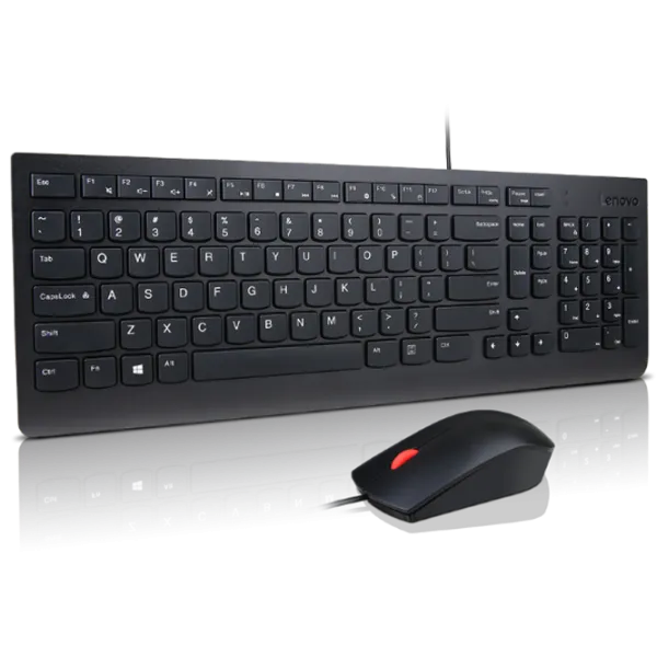 Клавиатура и Мышь Lenovo Essential  Проводная / Черный photo 3