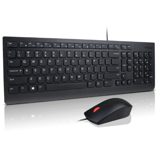 Клавиатура и Мышь Lenovo Essential  Проводная / Черный photo 3