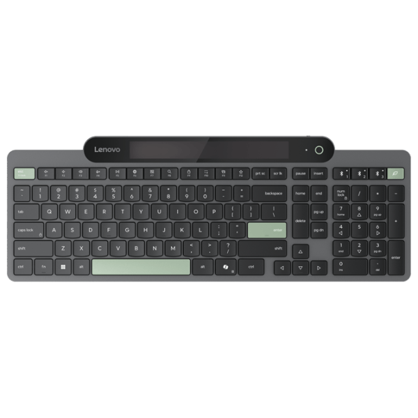 Tastatură Lenovo Self-Charging Fără fir / Black photo 1