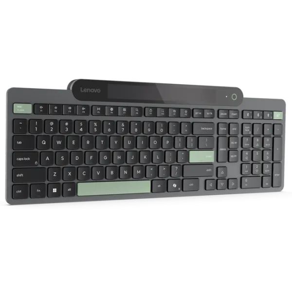 Tastatură Lenovo Self-Charging Fără fir / Black photo 3