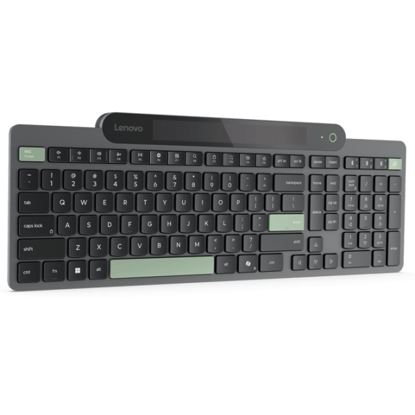 Tastatură Lenovo Self-Charging Fără fir / Black photo 3