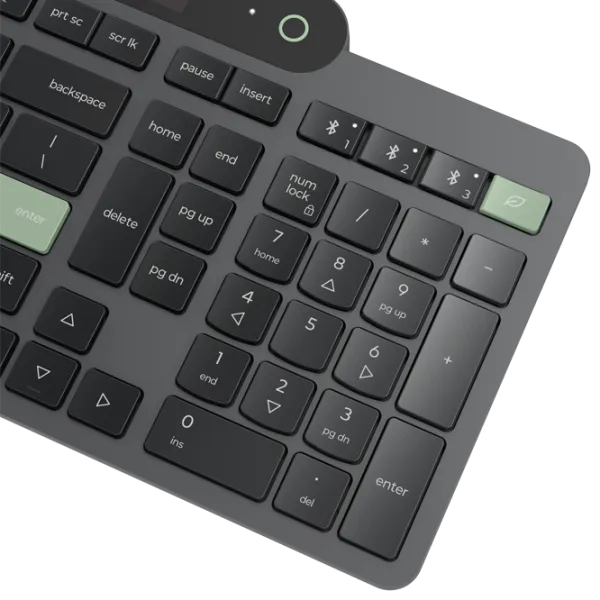 Tastatură Lenovo Self-Charging Fără fir / Black photo 5