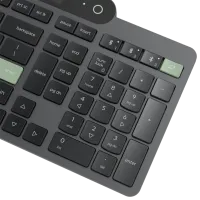 Tastatură Lenovo Self-Charging Fără fir / Black photo 5