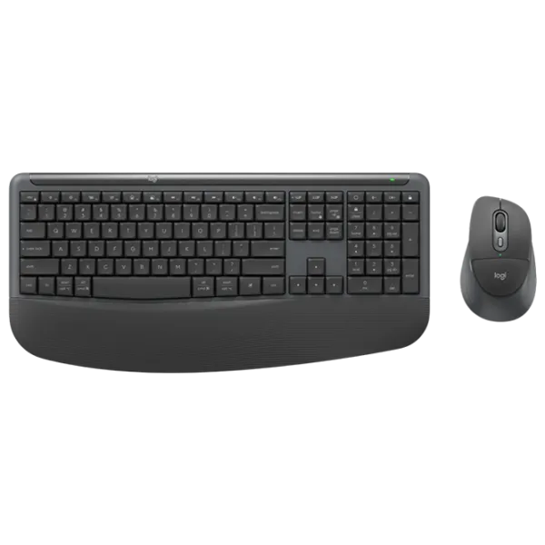 Tastatura & Mouse Logitech Signature Comfort Plus Combo Fără fir / Black photo 1