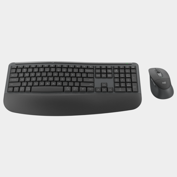 Tastatura & Mouse Logitech Signature Comfort Plus Combo Fără fir / Black photo 2