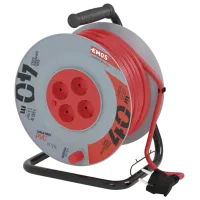Удлинитель на катушке EMOS P09240M 40 м Красный