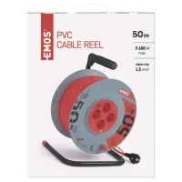Prelungitor pe tambur EMOS P09250 50 m Red photo 6