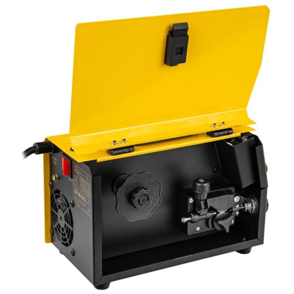 Сварочный аппарат Powermat PM-PAS-180L 220 В полуавтоматическая (MIG/MAG), ручная дуговая (MMA), аргонно-дуговая (TIG) / Желтый photo 5