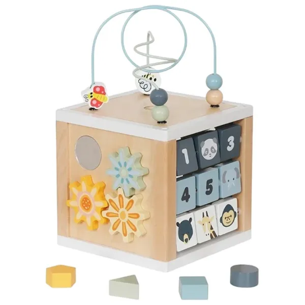 Бизиборд Baby Mix Montessori Wood 1+ photo 1