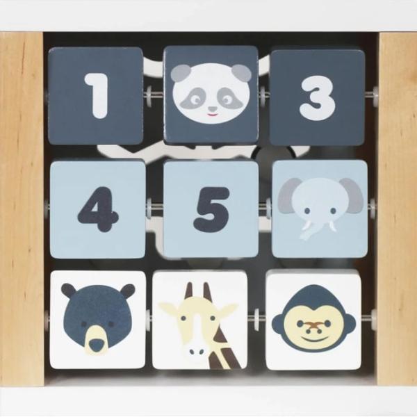 Бизиборд Baby Mix Montessori Wood 1+ photo 6