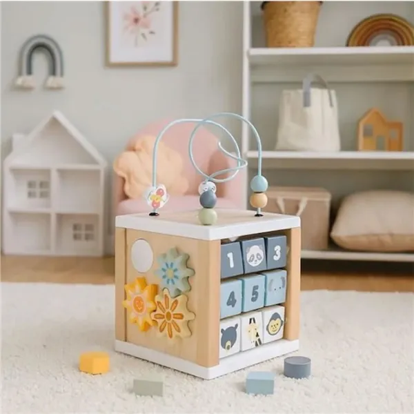 Бизиборд Baby Mix Montessori Wood 1+ photo 8
