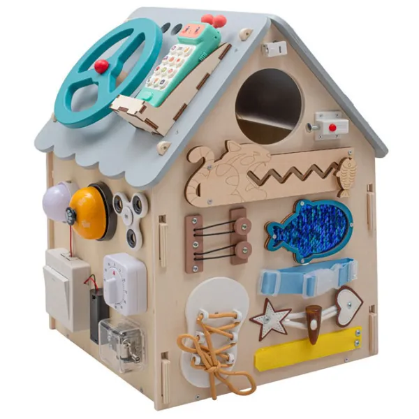 Бизиборд Baby Mix House LED 1+ photo 3