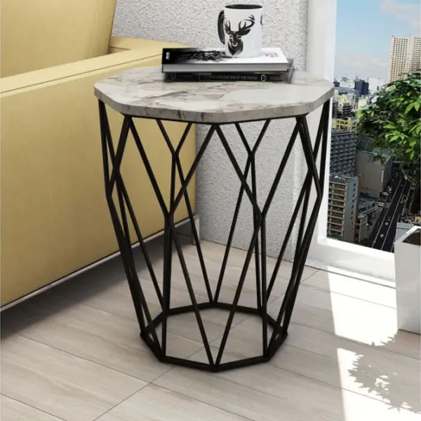 Măsuță de cafea Trendy Sofia GTR000672 Marmura White photo 2