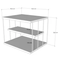 Măsuță de cafea Trendy Lifon GTR000694 White photo 5