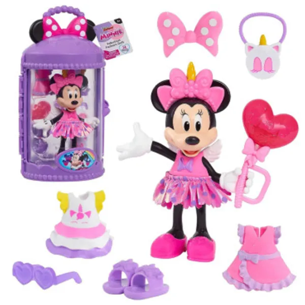 Игровой набор IMC Toys Disney Minnie Fabulous Fashion Doll Unicorn 89942 3+ / Разноцветный Розовый photo 5