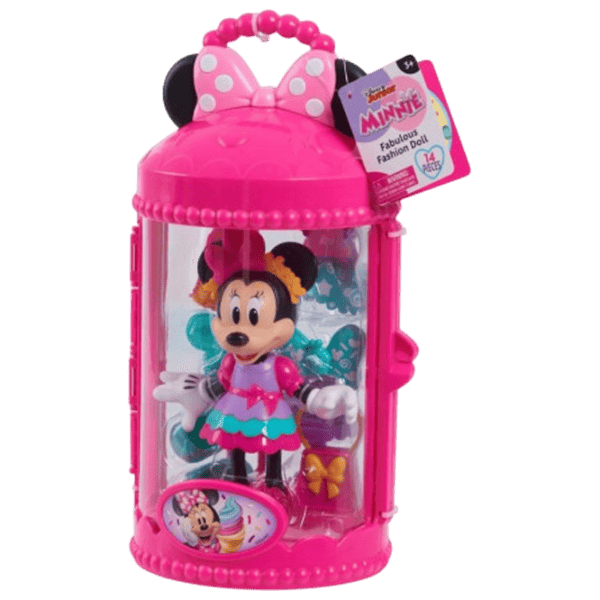 Set jucării IMC Toys Disney Minnie Mouse Fabulous Doll Sweet Party 89992 3+ / Multicolor Pink photo 1