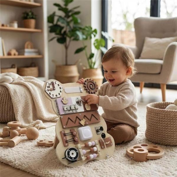 Бизиборд Baby Mix Montessori 1+ photo 6