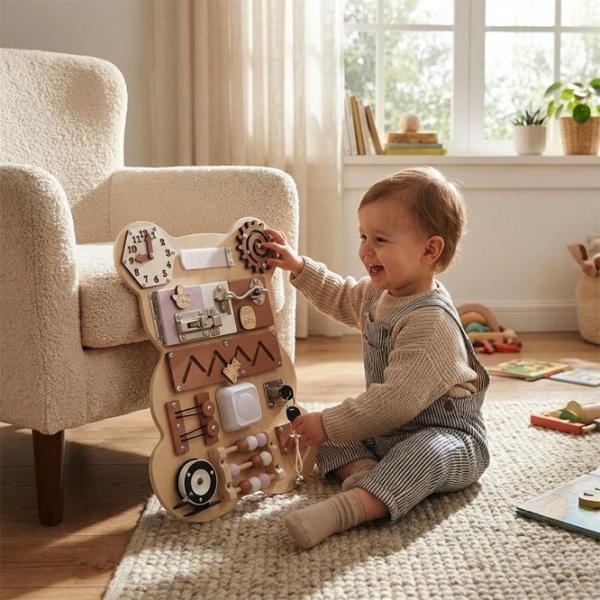 Бизиборд Baby Mix Montessori 1+ photo 7