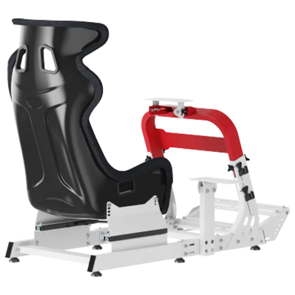 Игровое кресло LUMI Racing Simulator Cockpit Красный Белый photo 2