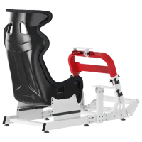Игровое кресло LUMI Racing Simulator Cockpit Красный Белый photo 2