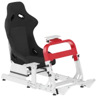 Игровое кресло LUMI Racing Simulator Cockpit Красный Белый
