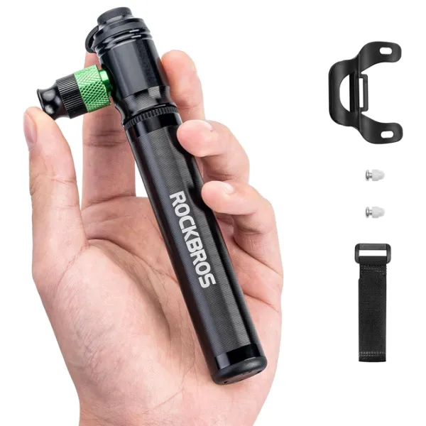 Pompă pentru biciclete Rockbros CO2 bicycle pump Black Gray photo 7