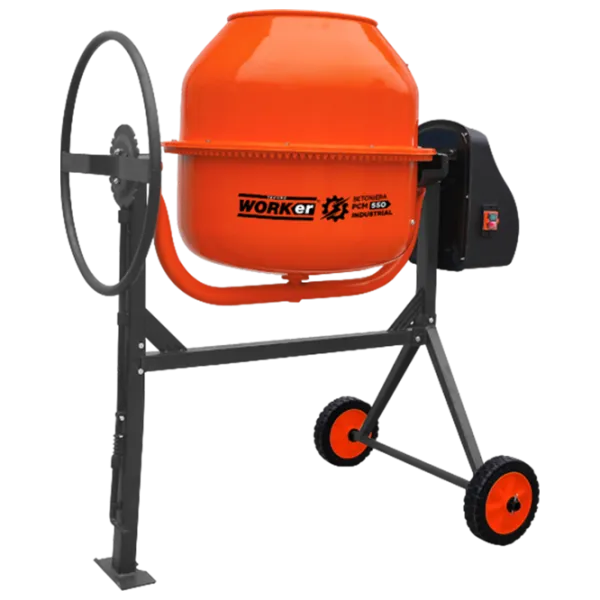 Betonieră Technoworker VOR83185 160l 800 W / Orange photo 1