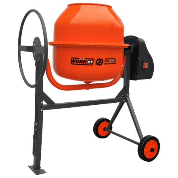 Betonieră Technoworker VOR83185 160l 800 W / Orange photo 1