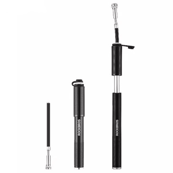 Pompă pentru biciclete Rockbros HQ-52BK Black Gray photo 6