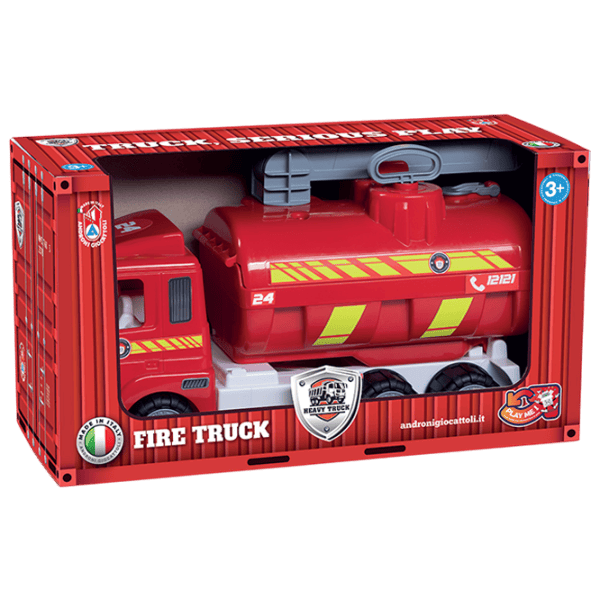 Грузовик Androni Giocattoni Fire Truck 6086-00HT  / / Серый Красный photo 1