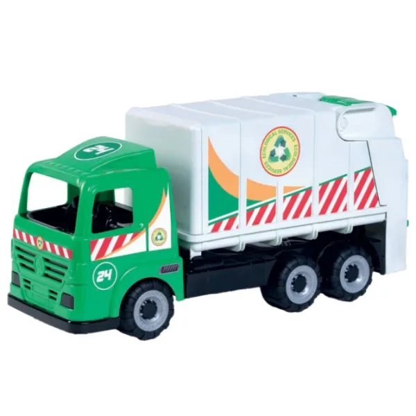 Грузовик Androni Giocattoni Garbage Truck 6081-00HT  / / Серый Зеленый photo 2